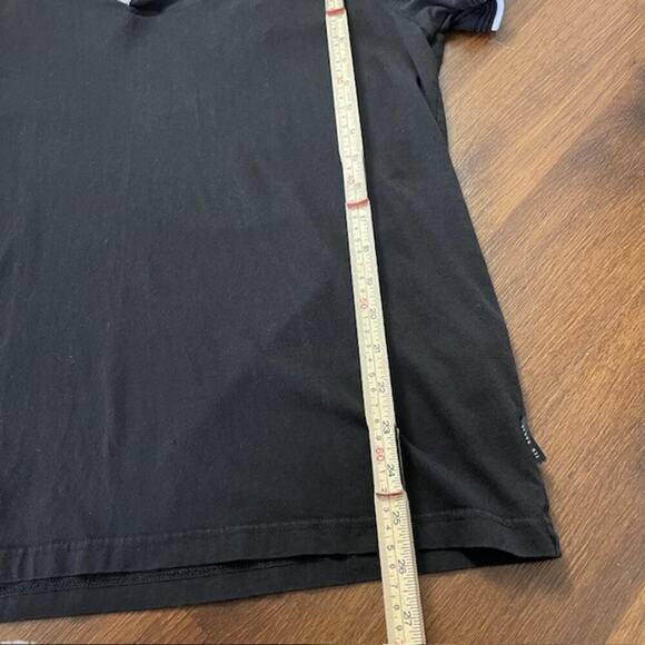 Ted Baker Men's Short Sleeve Pocket Polo Black Casual Preppy Sz 6 (2XL) - Picture 6 of 10